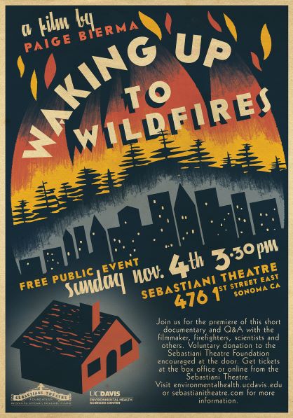 Waking Up to Wildfires film poster art