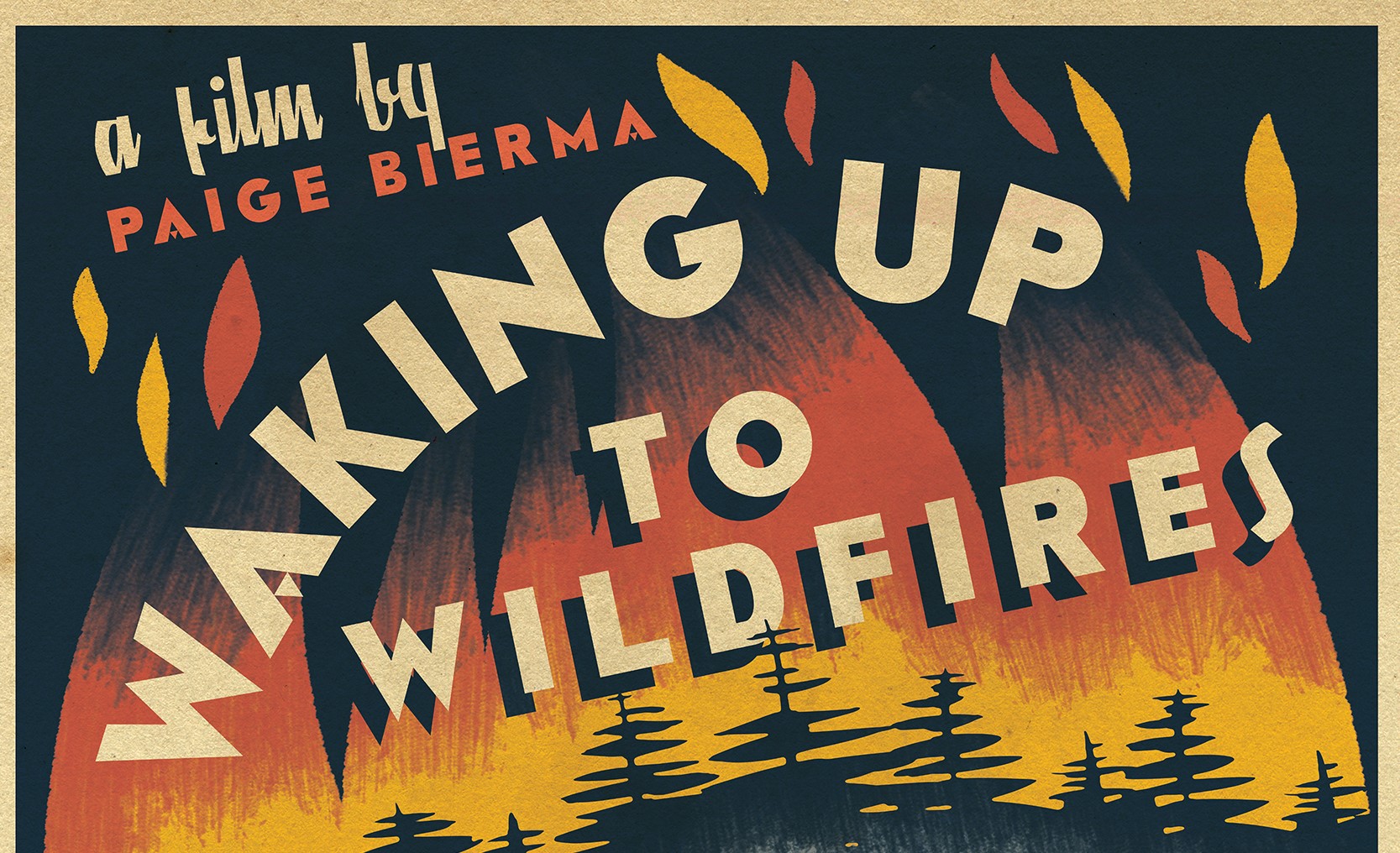 Waking Up to Wildfires poster