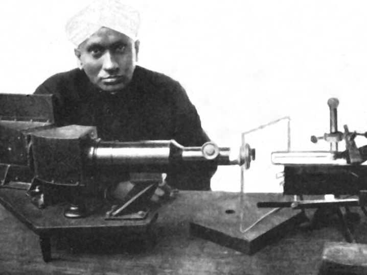 A young CV Raman