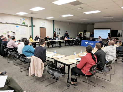 Community based organization meeting