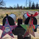 Mailboxes in Coffey Park